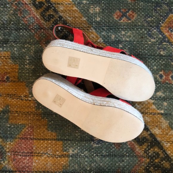 NWOB UO Cora Flatform Espadrille platform sandals - Picture 4 of 5